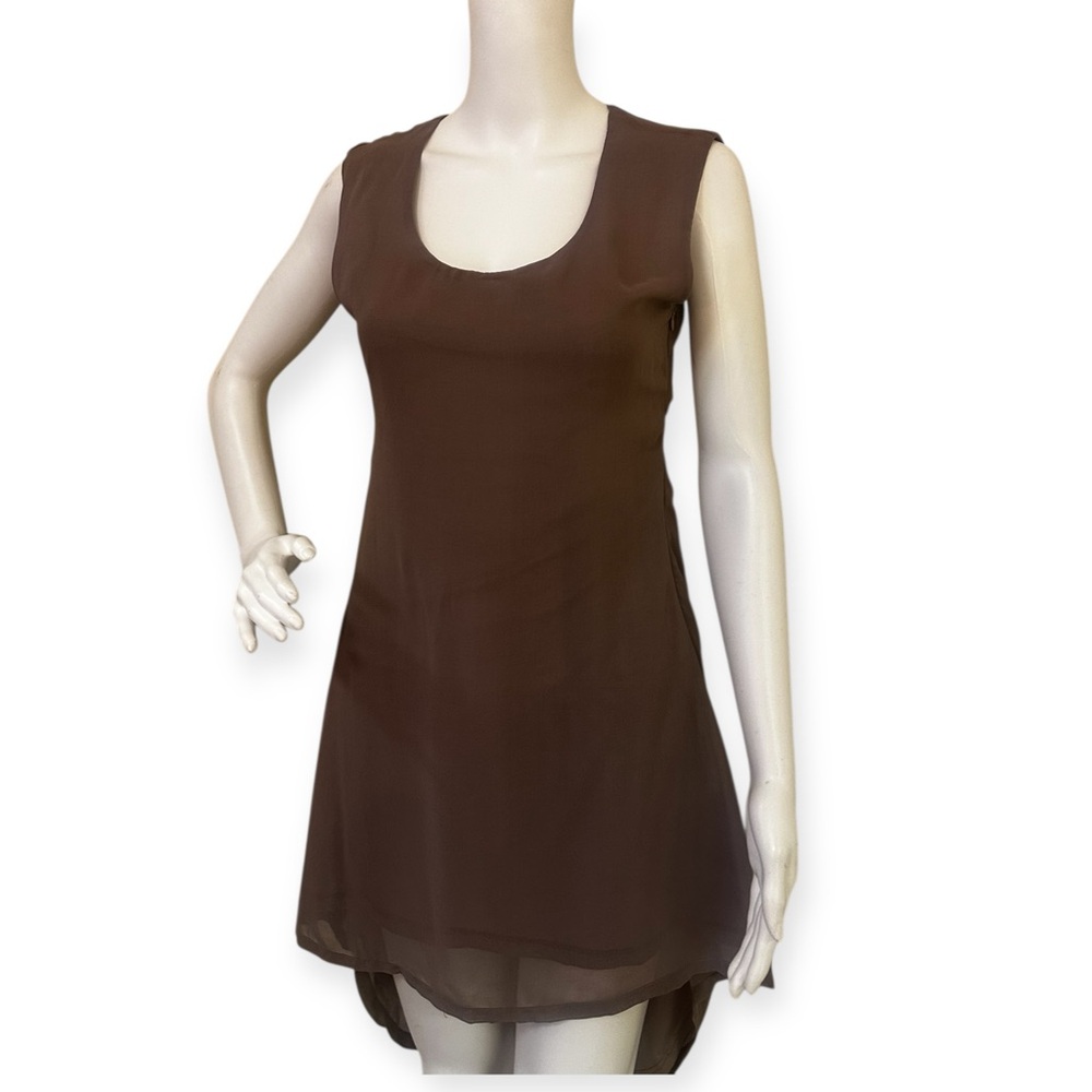 Chic Mauve Sleeveless Dress